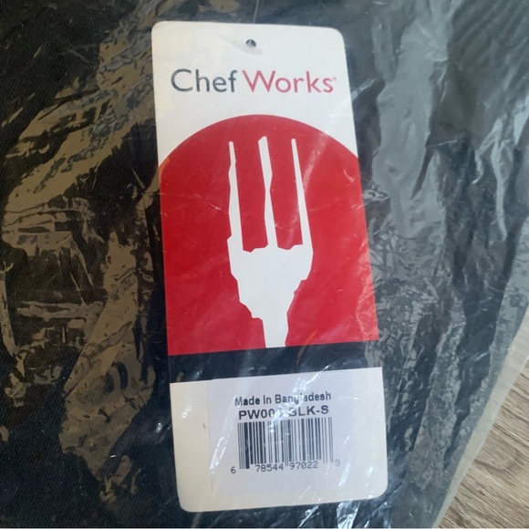 Women’s Chef Works Essential Baggy Black Pants Sz. Small New in Package - Picture 5 of 7